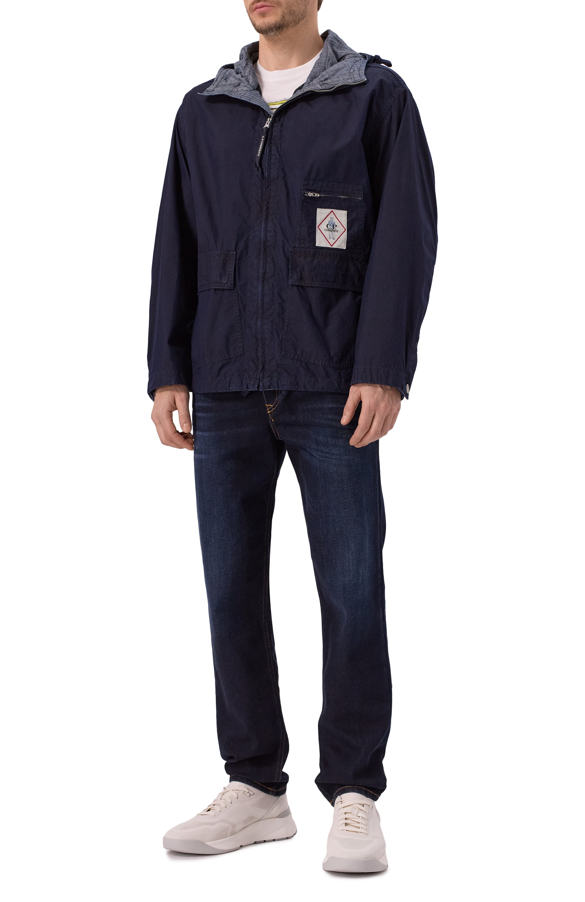 Хлопковая куртка C.P. COMPANY, арт. 18CM0W154A110288W, фото 2