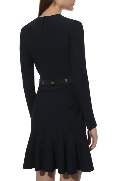 Платье из вискозы ALEXANDER MCQUEEN, арт. 688384/Q1AZ2, фото 4