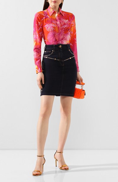 Шелковая рубашка VERSACE, арт. A82662/A234699, фото 2