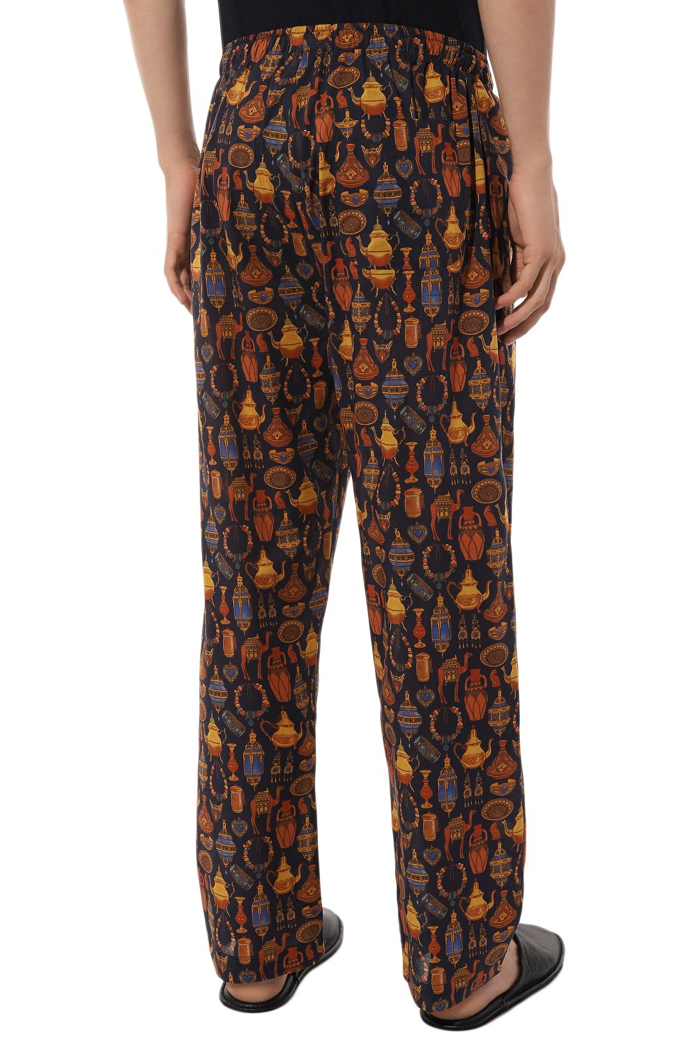 Хлопковые домашние брюки DEREK ROSE, арт. 3564-LEDB071, фото 4