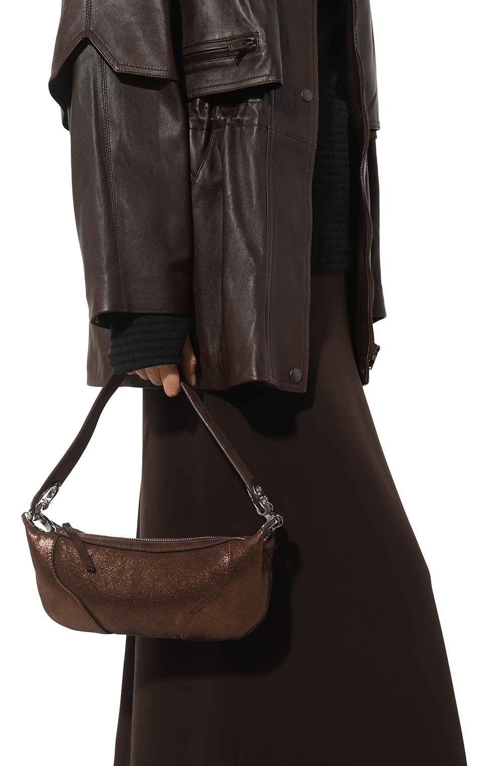 Сумка amira mini BY FAR, арт. 23PFMINRSBERJLLMED, фото 2