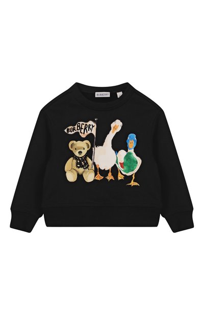 Хлопковый свитшот BURBERRY, арт. 8108574
