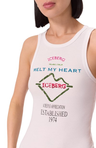 Хлопковая майка ICEBERG, арт. T111/6302, фото 5