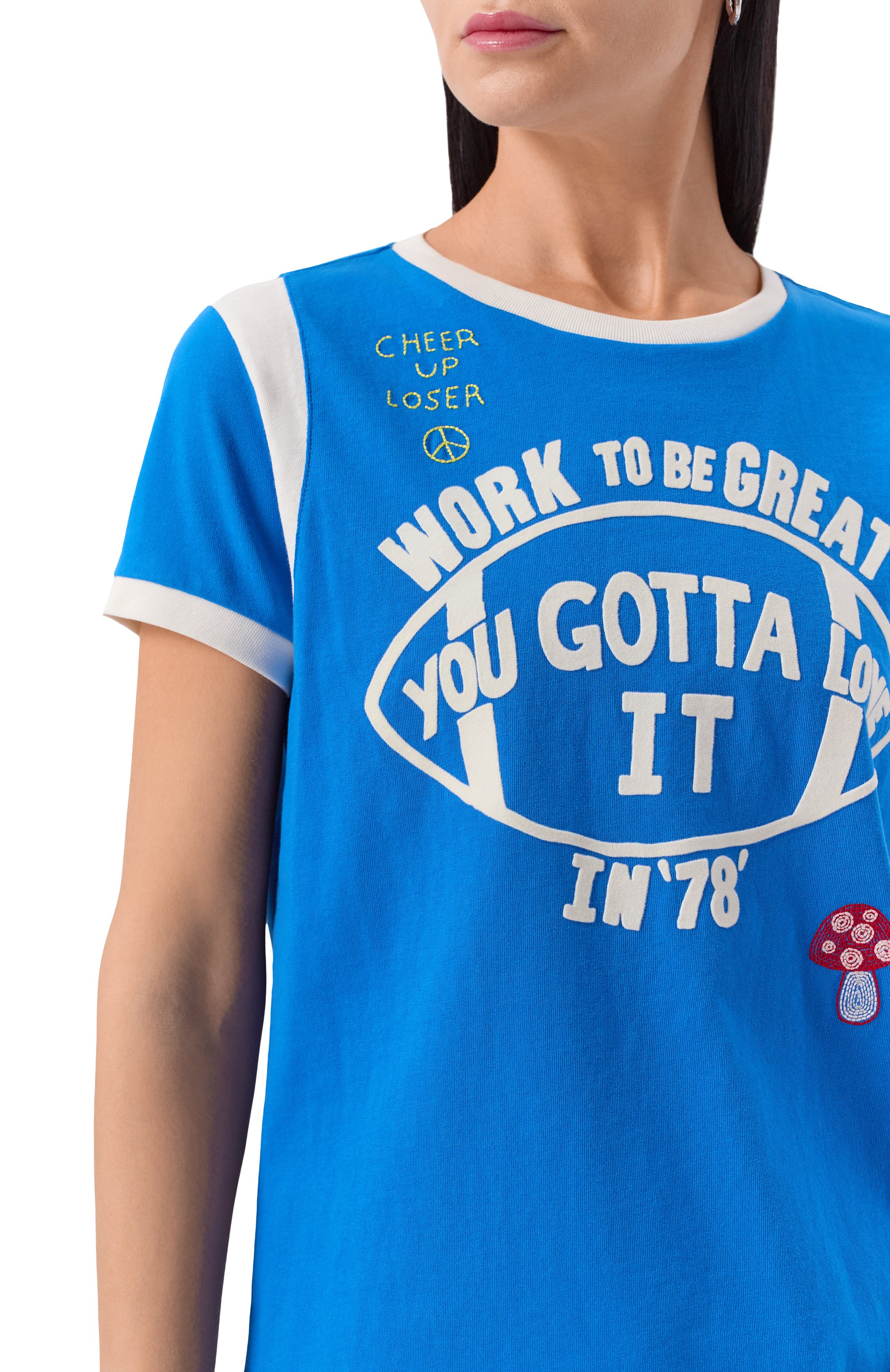 Хлопковая футболка MOTHER, арт. 81601-1574, фото 5