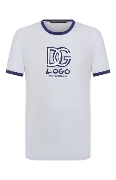 Мужская хлопковая футболка DOLCE & GABBANA, арт. G8PV1T/G704X
