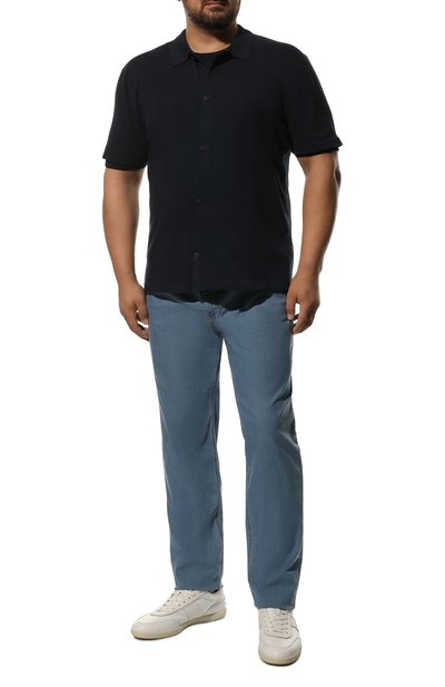 Джинсы HILTL голубого цвета по цене 17650 руб., арт. PARKER/73414/60-70, фото 2 Джинсы HILTL, арт. PARKER/73414/60-70, фото 2