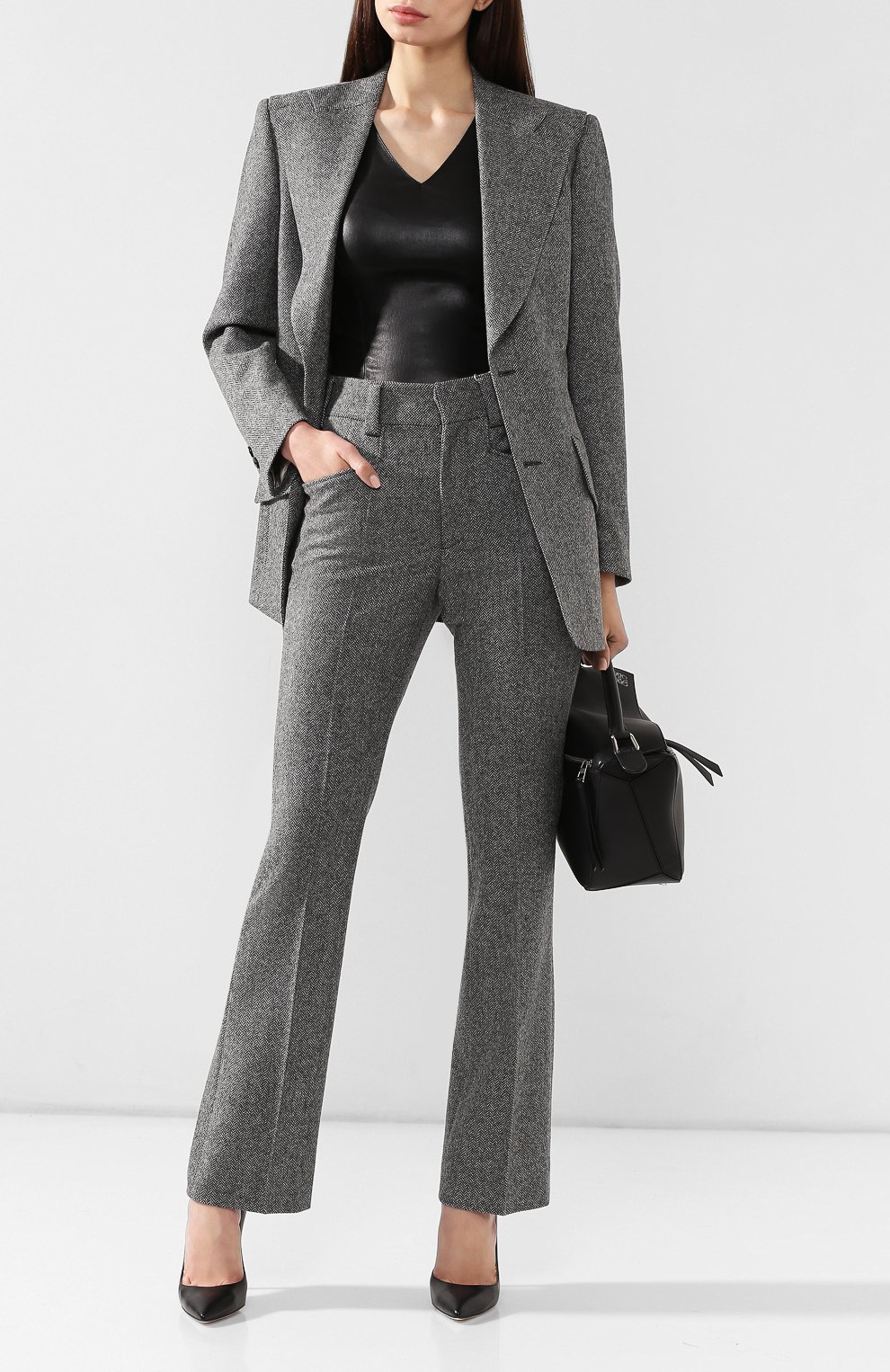 Шерстяные брюки MAISON MARGIELA, арт. S29KA0281/S49515, фото 2