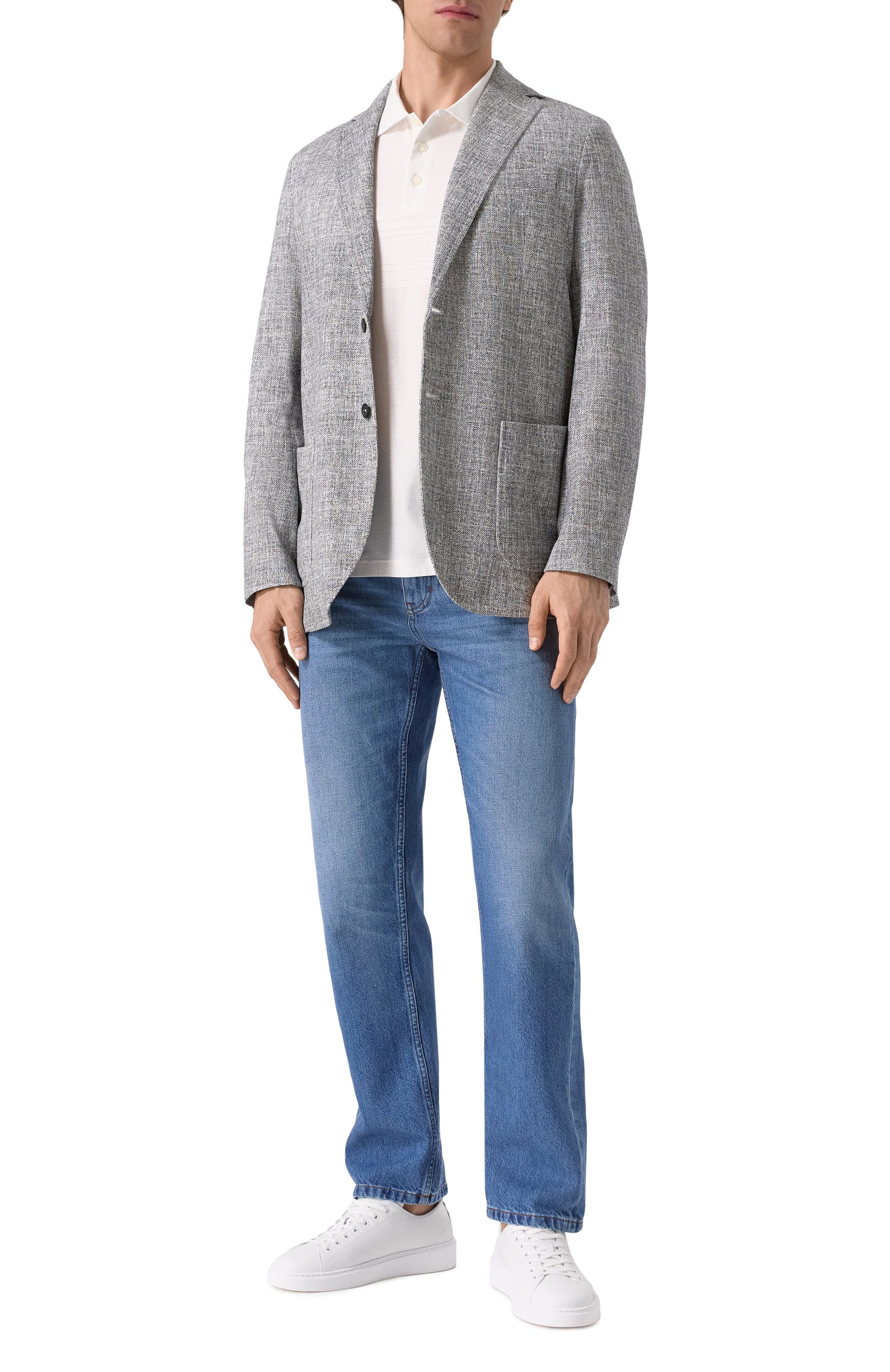 Хлопковый пиджак CIRCOLO 1901, арт. CN4744, фото 2