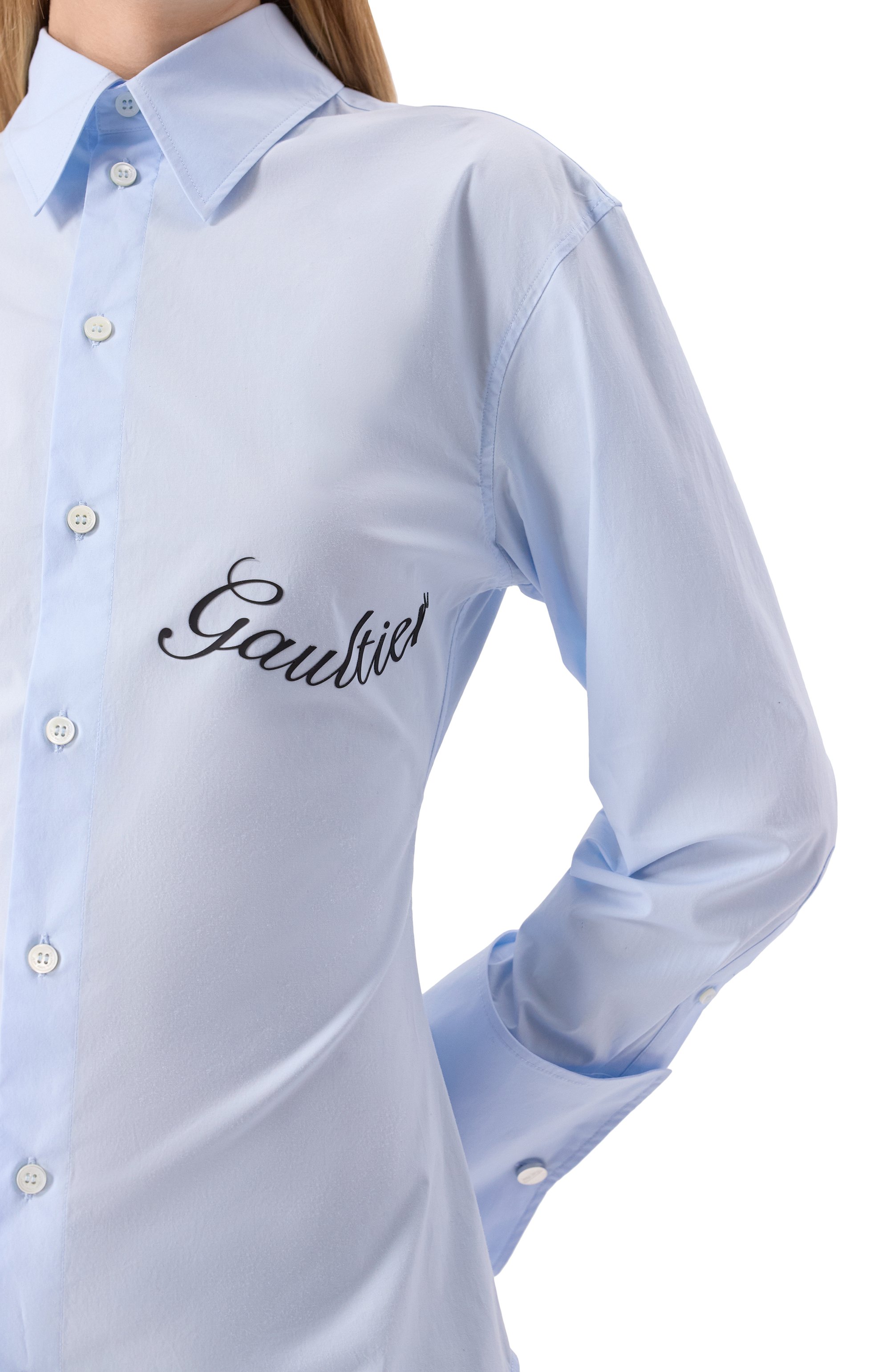 Хлопковая рубашка JEAN PAUL GAULTIER, арт. 25/33-F-CH088I-C071, фото 5