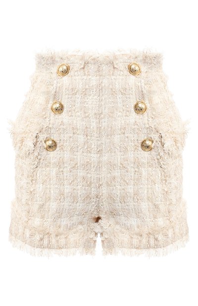 Женские буклированные шорты BALMAIN, арт. RF15236/C109