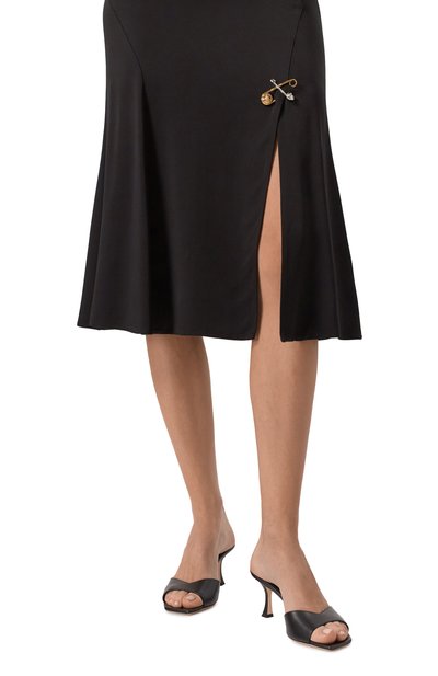 Кожаные мюли skye 70 JIMMY CHOO, арт. SKYE 70/CLF, фото 3