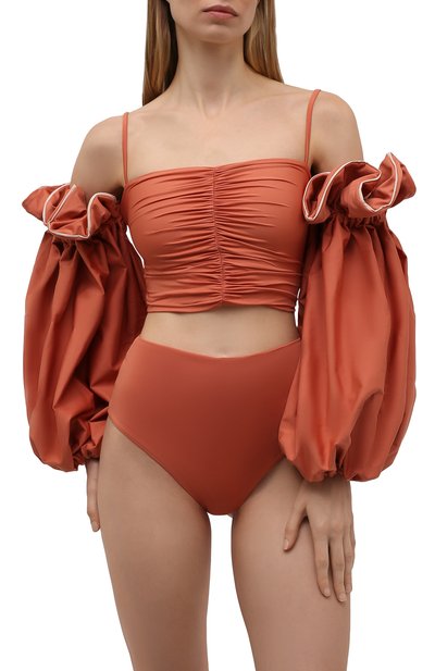 Раздельный купальник MAYGEL CORONEL оранжевого цвета по цене 38700 руб., арт. BK-078, фото 2 Раздельный купальник MAYGEL CORONEL, арт. BK-078, фото 2