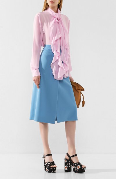 Шелковая блузка VICTORIA BECKHAM, арт. 1220WSH001199A, фото 2