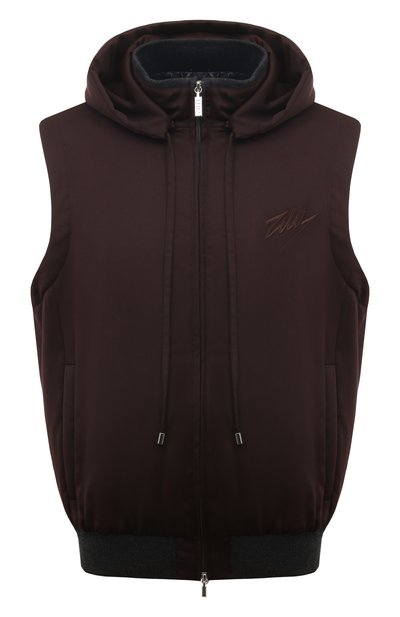 Мужской шерстяной жилет ZILLI, арт. GIL01AZS66036ZS000001