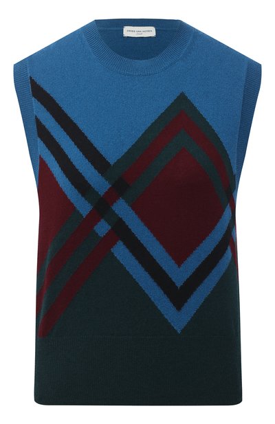 Женский жилет из кашемира и шерсти DRIES VAN NOTEN, арт. 202-31244-1716