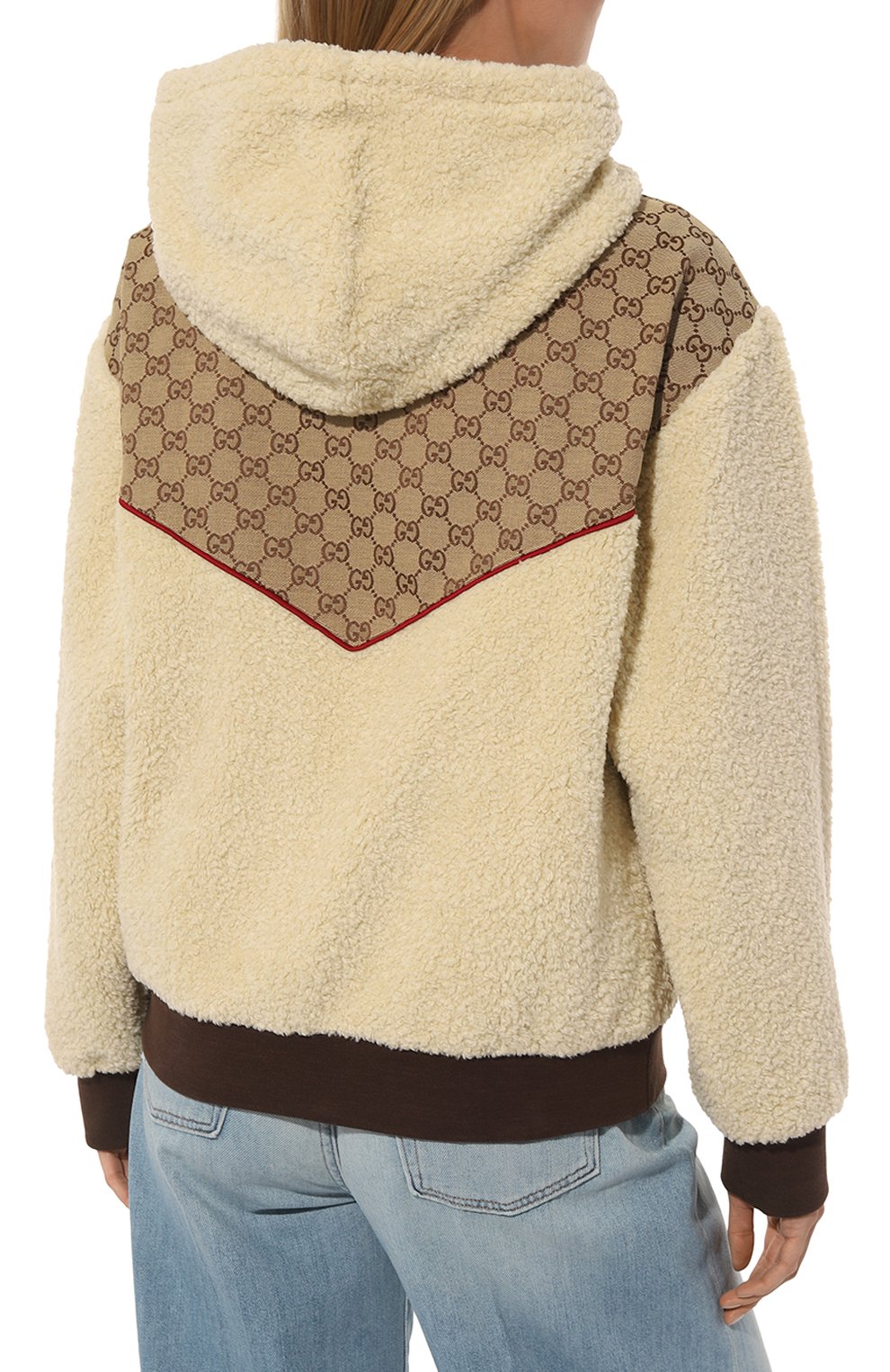 Толстовка the north face x gucci GUCCI разноцветного цвета по цене 187200 руб., арт. 644582 XJC3T, фото 4 Толстовка the north face x gucci GUCCI, арт. 644582 XJC3T, фото 4