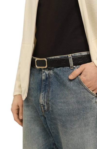 Кожаный ремень GUCCI, арт. 403941 CWC0N, фото 2