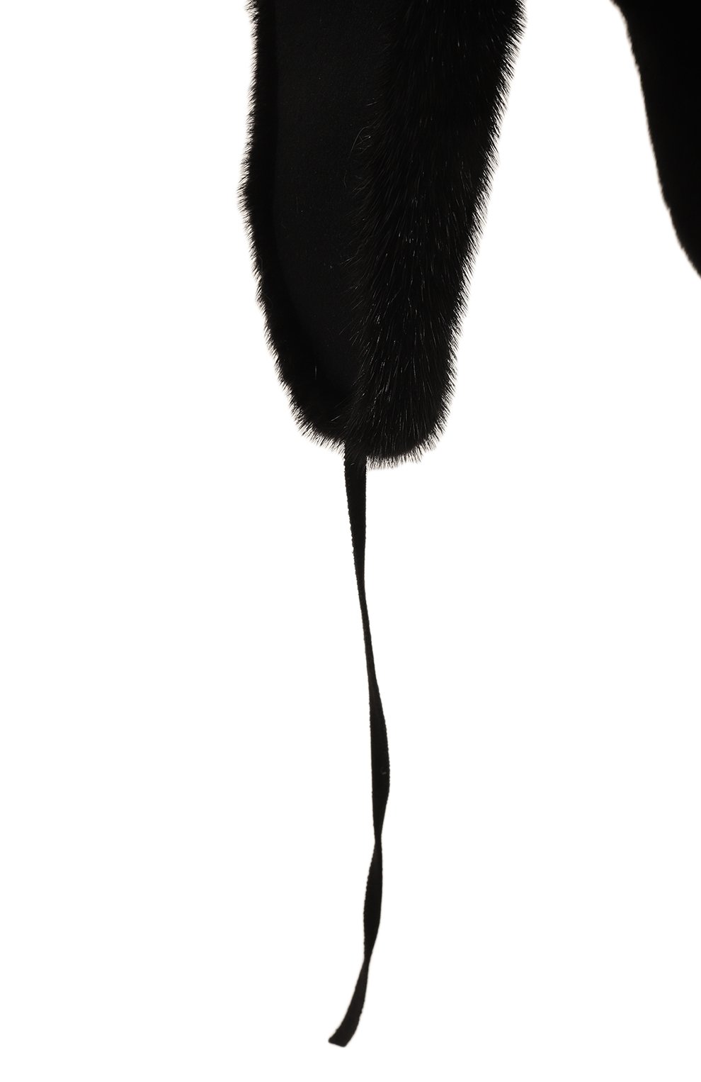 Кашемировая шапка-ушанка бруклин с мехом норки FURLAND, арт. 0130910010008400032, фото 3