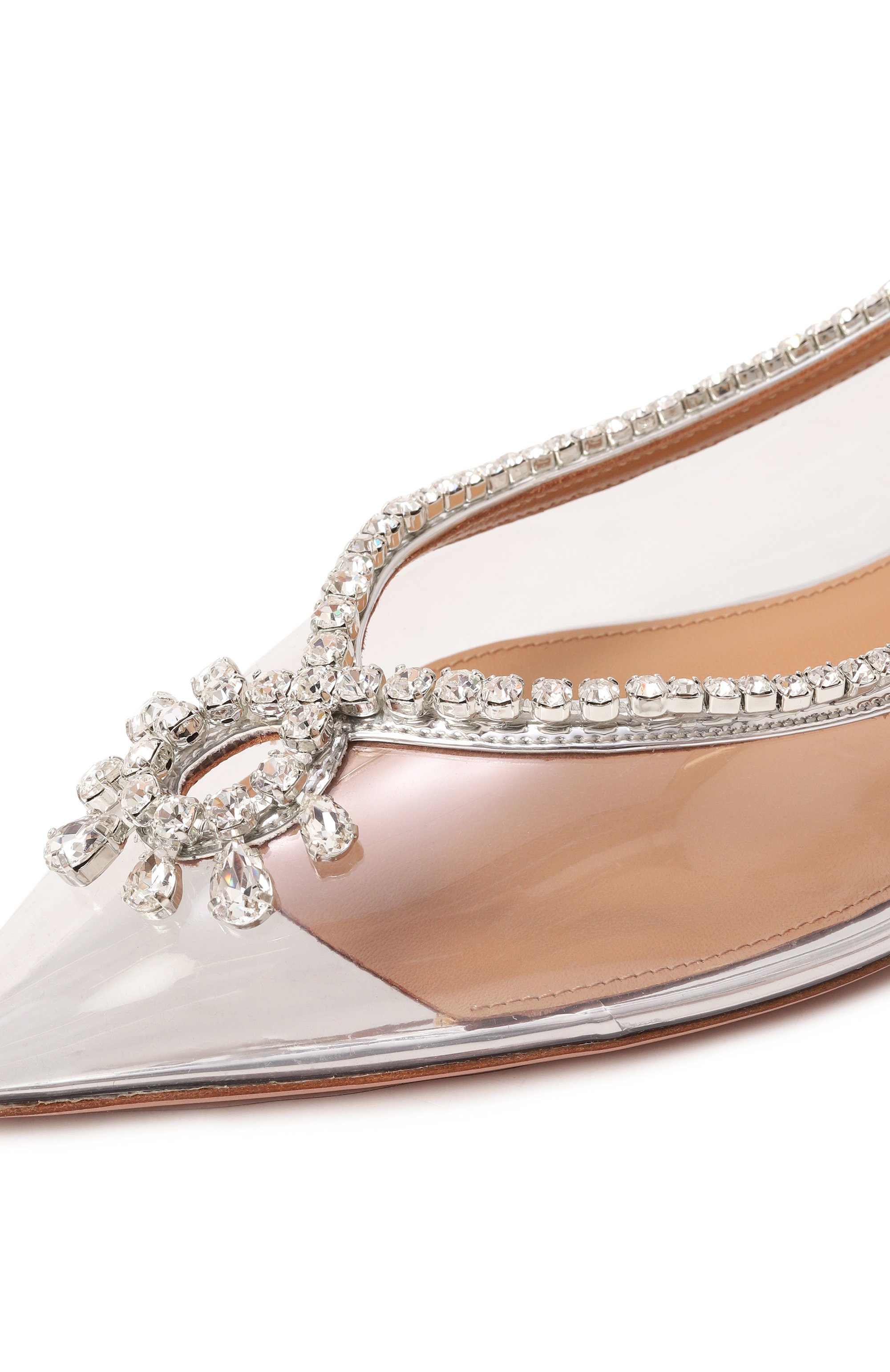 Балетки seduction crystal AQUAZZURA, арт. SCCFLAA0/SPP, фото 7
