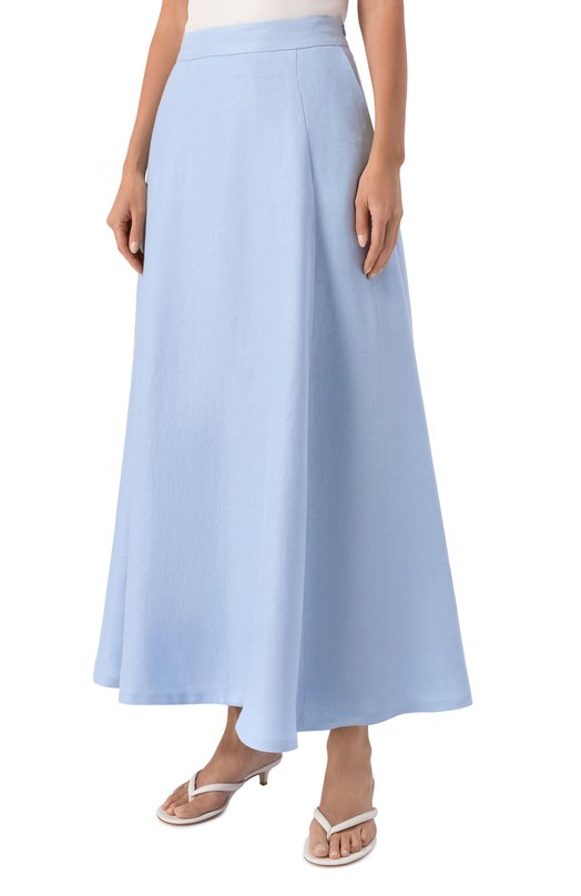 Льняная юбка MVST M26.2PW.S900/T30 Голубой  M26.2PW.S900/T30 Фото 3