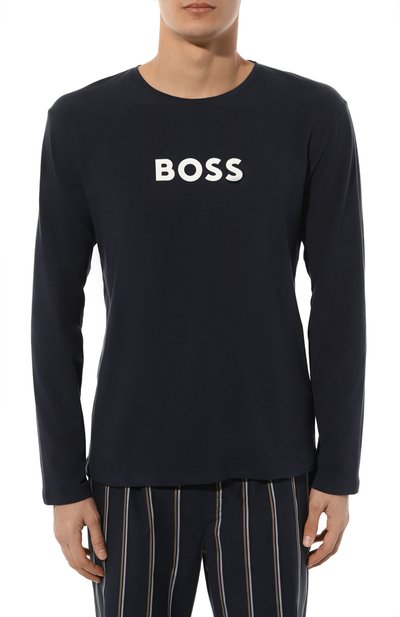 Хлопковая пижама BOSS, арт. 50488084, фото 3