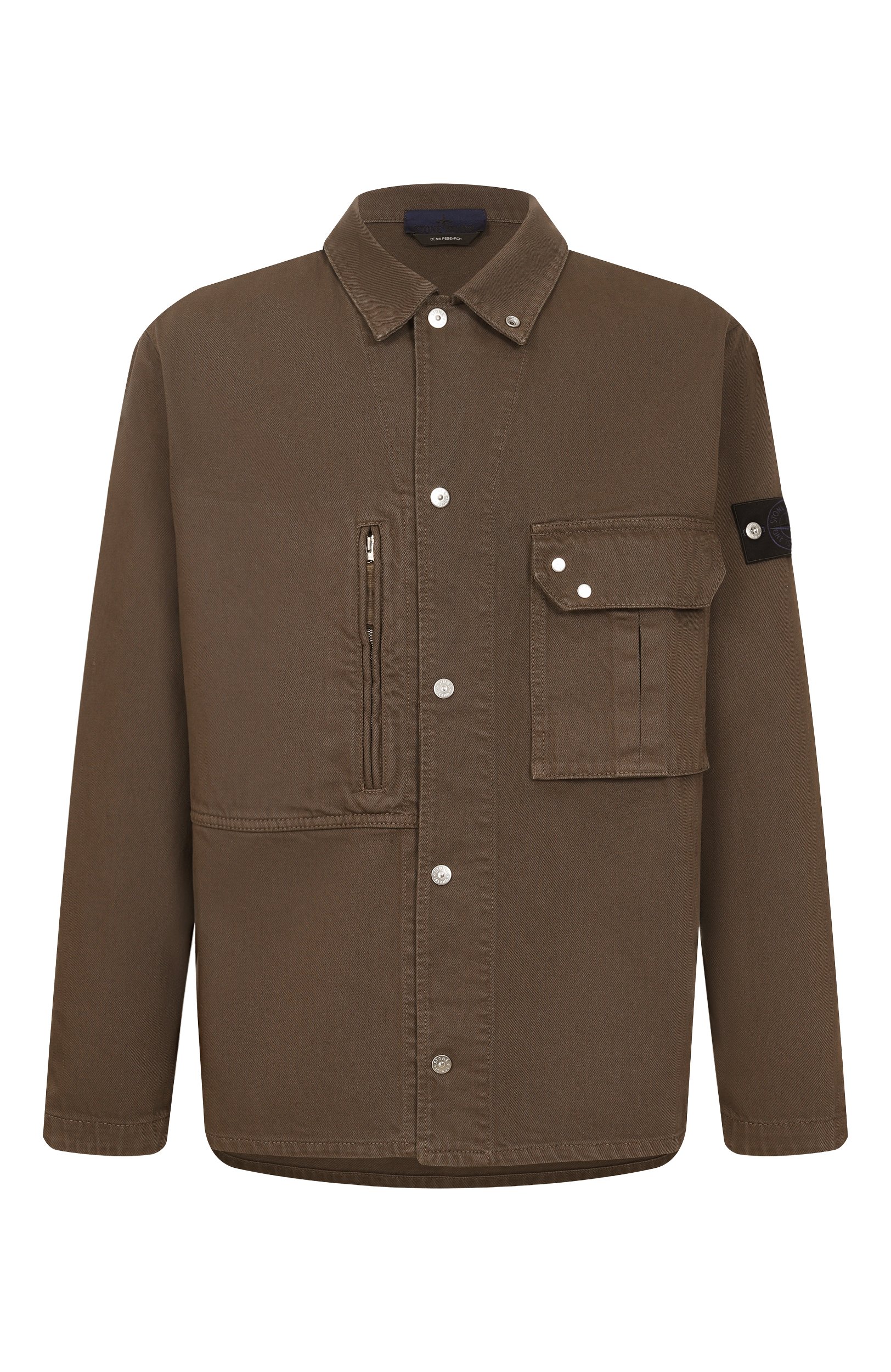 Джинсовая куртка-рубашка STONE ISLAND, арт. L1S141200001/S0J24, фото 1