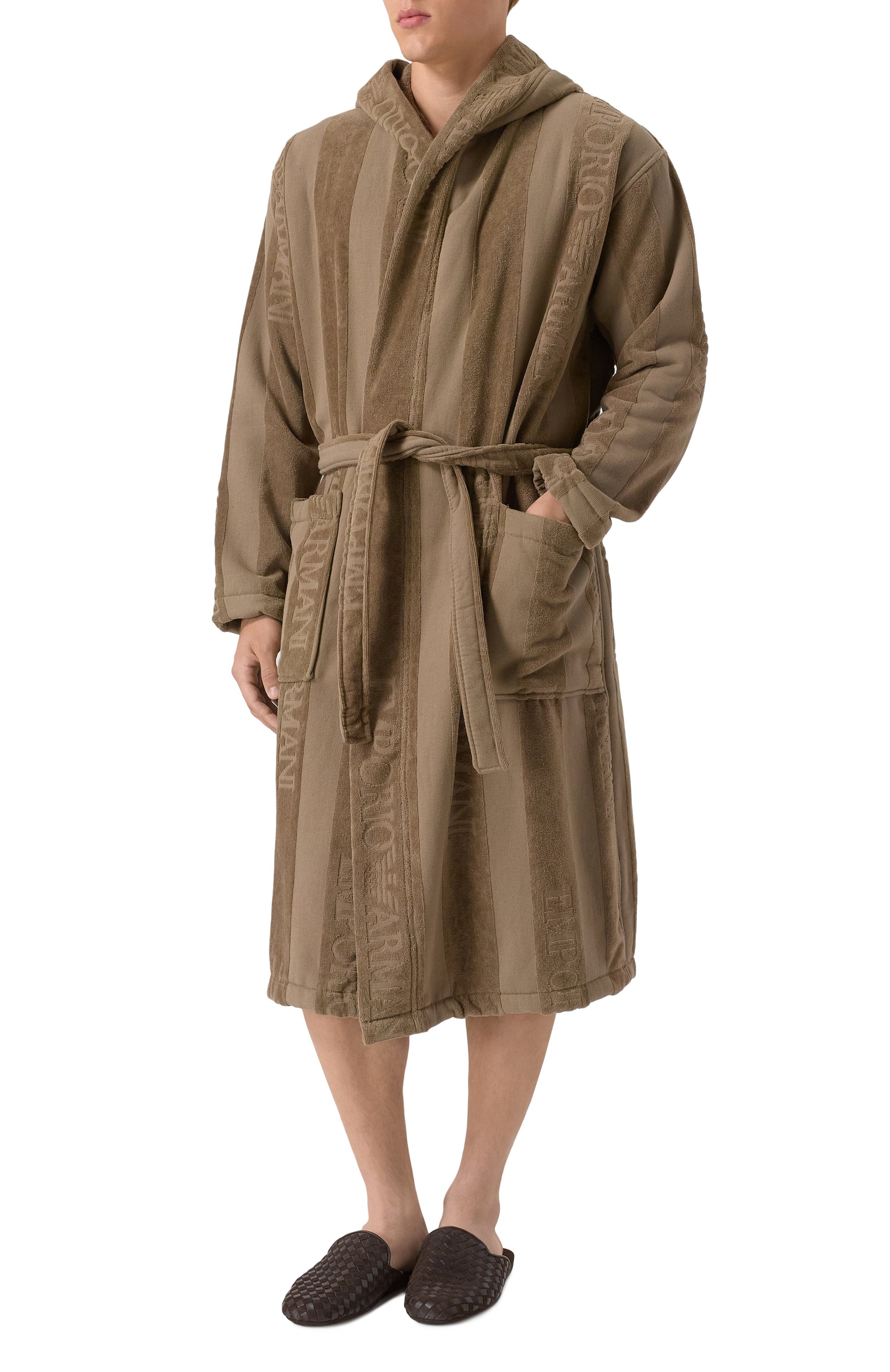 Хлопковый халат EMPORIO ARMANI, арт. EX000015/AF12357, фото 2