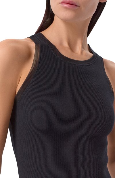 Хлопковая майка BOSS ORANGE, арт. 50553479, фото 5