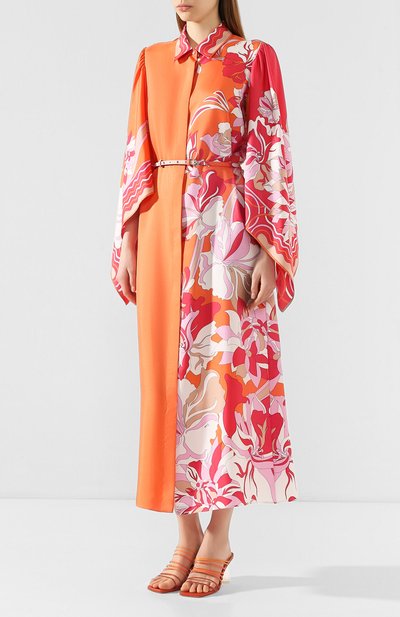 Шелковое платье EMILIO PUCCI, арт. 0ERH85/0E880, фото 3