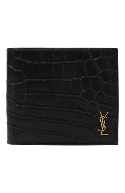 Мужской кожаное портмоне SAINT LAURENT, арт. 607727/DZEDW