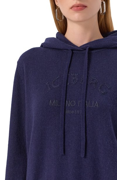 Худи из шерсти и кашемира ICEBERG, арт. A020/9003, фото 5