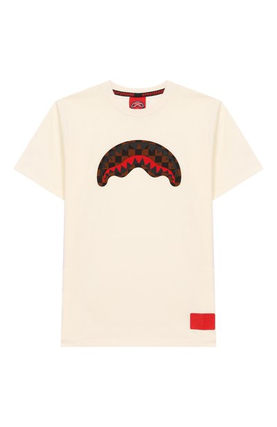 Хлопковая футболка SPRAYGROUND, арт. SPY1366IV0