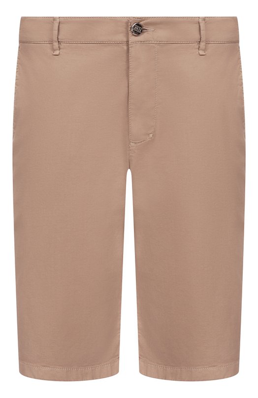 Шорты из хлопка и шелка Zilli CS802BM0165VZL000 Бежевый CS802BM0165VZL000