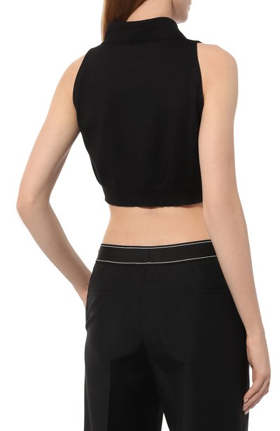 Топ из кашемира и шелка PRADA, арт. P29984-10AJ-F0002-221, фото 4