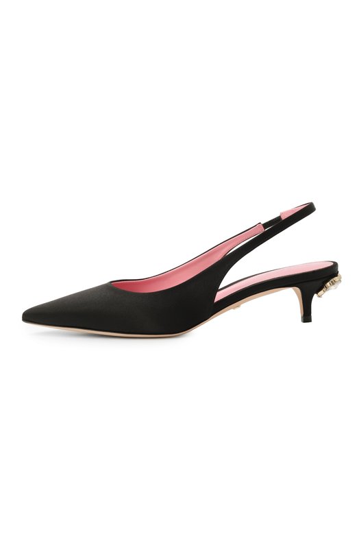 Текстильные туфли Giambattista Valli 25FWKVLIS224/24SST Чёрный  25FWKVLIS224/24SST Фото 4