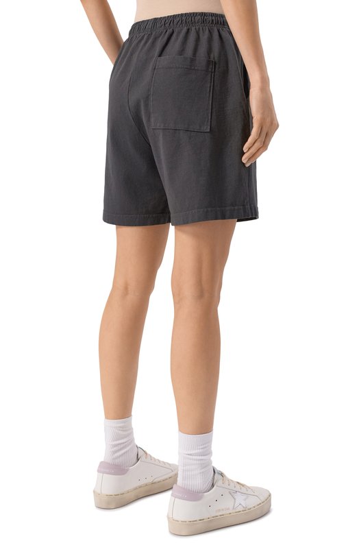 Хлопковые шорты Sporty and Rich SH039622016BA02 Чёрный  SH039622016BA02 Фото 4