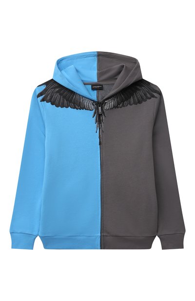 Хлопковая толстовка MARCELO BURLON KIDS OF MILAN, арт. 21E/B/MB/2202/0020/8-14Y, фото 1