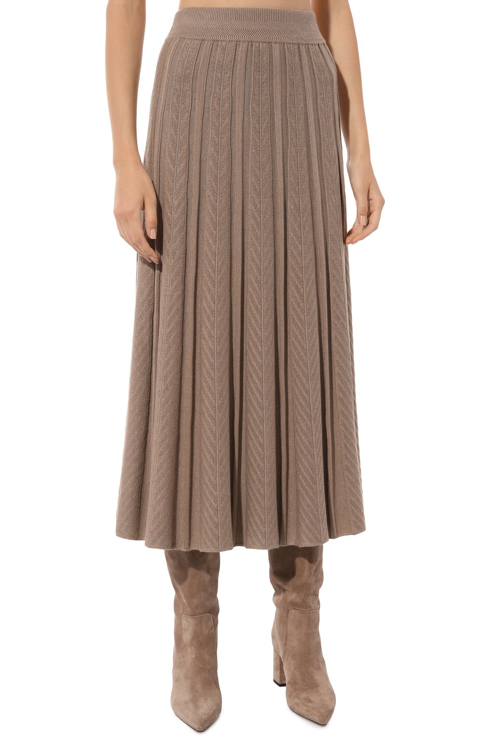 Юбка из шелка и кашемира FREEAGE, арт. W25.SK067.6030.130, фото 3