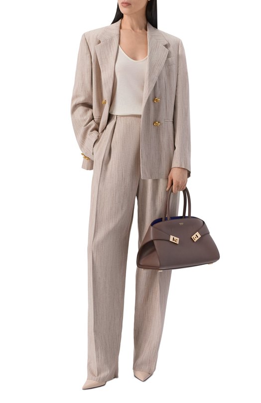 Сумка Hug medium Ferragamo 215608/771 Коричневый  215608/771 Фото 3