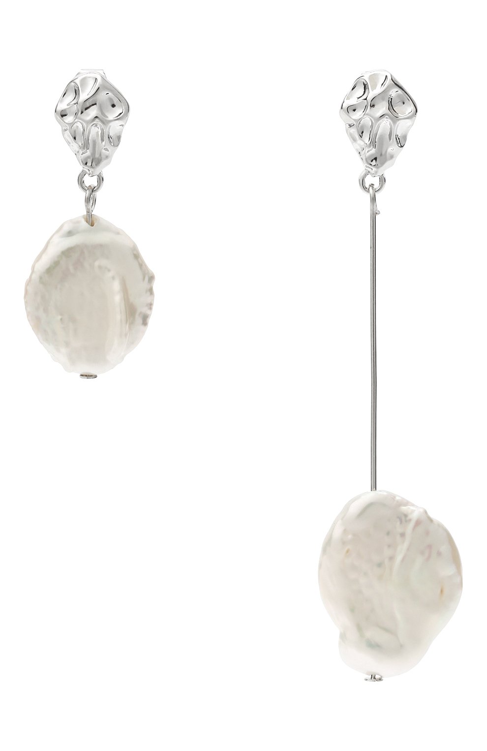 Серьги EXCLAIM серебряного цвета по цене 7460 руб., арт. 042S3077E, фото 1 Серьги EXCLAIM, арт. 042S3077E, фото 1