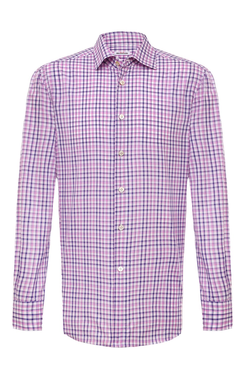 Хлопковая рубашка KITON, арт. UCIH08879, фото 1