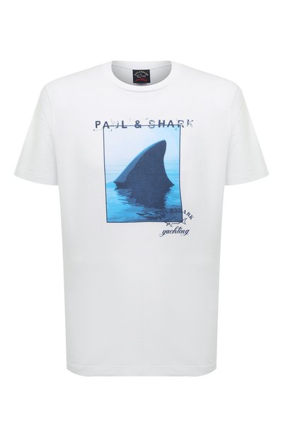 Хлопковая футболка PAUL&SHARK, арт. 23411059, фото 1