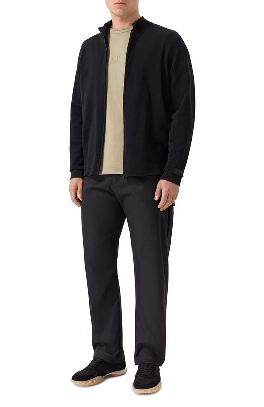 Хлопковая футболка C.P. Company 20CMTS211A/005697S Хаки  20CMTS211A/005697S Фото 2