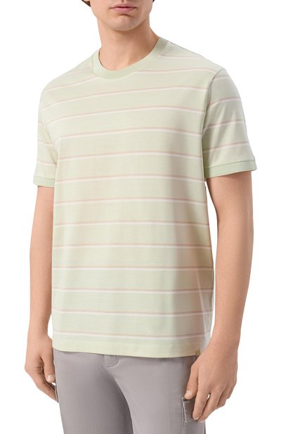 Хлопковая футболка PAUL&SHARK, арт. 26411009_001, фото 3