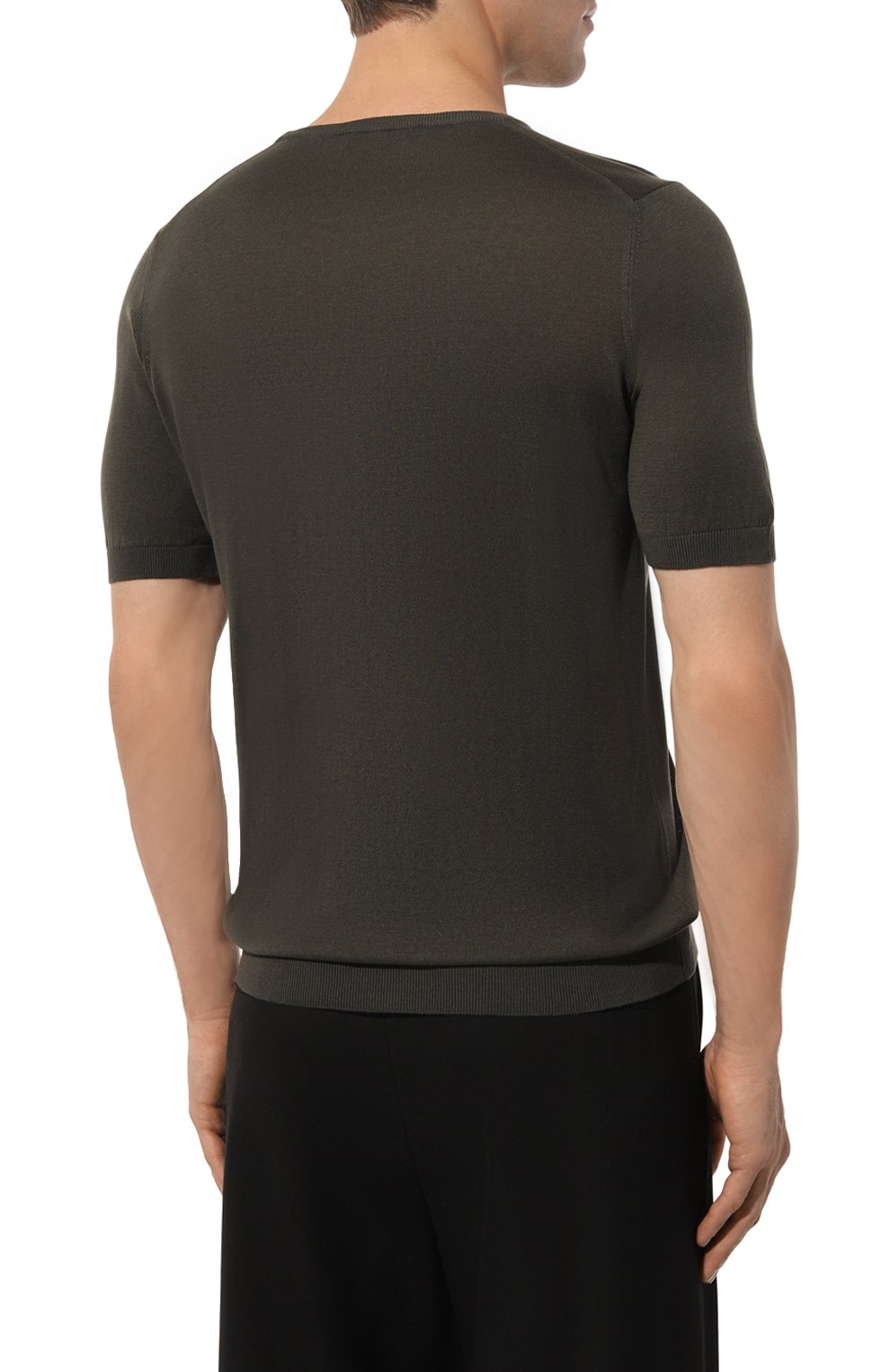 Шелковый джемпер ANDREA CAMPAGNA, арт. 43112/23503, фото 4