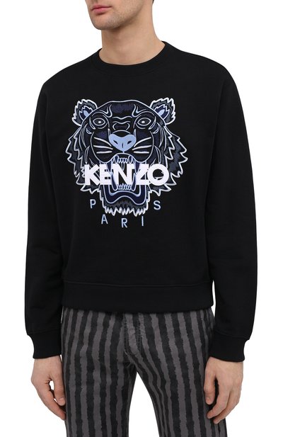 Хлопковый свитшот KENZO, арт. FB55SW1104XA, фото 3