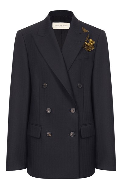 Женский шерстяной жакет DRIES VAN NOTEN, арт. 262-010419/4193