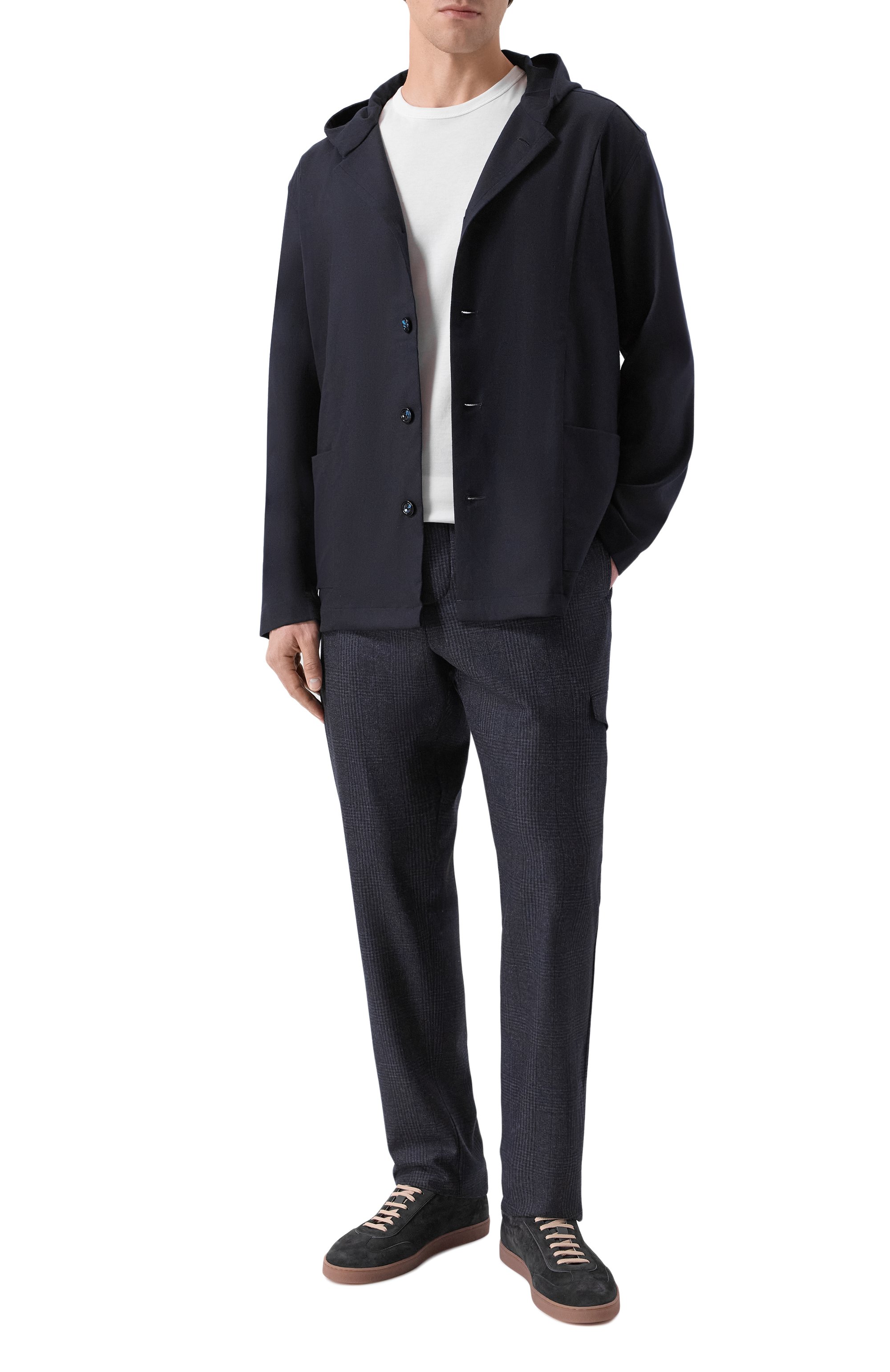 Шерстяные брюки KITON, арт. UPLACTK0127G07, фото 2