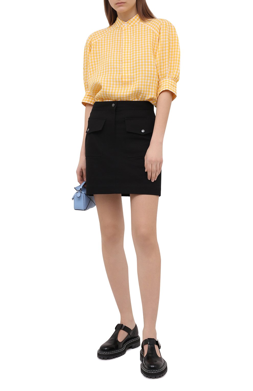 Льняная блузка POLO RALPH LAUREN, арт. 211838073, фото 2