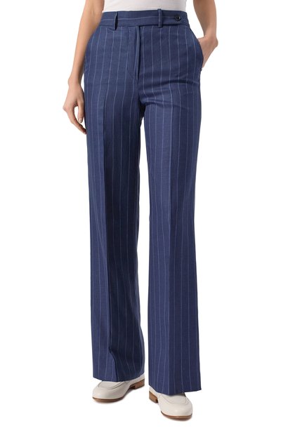 Брюки изо льна и шерсти KITON, арт. D48109K0603E10, фото 3